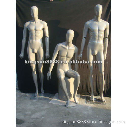 fashion glass-fiber male mannequin